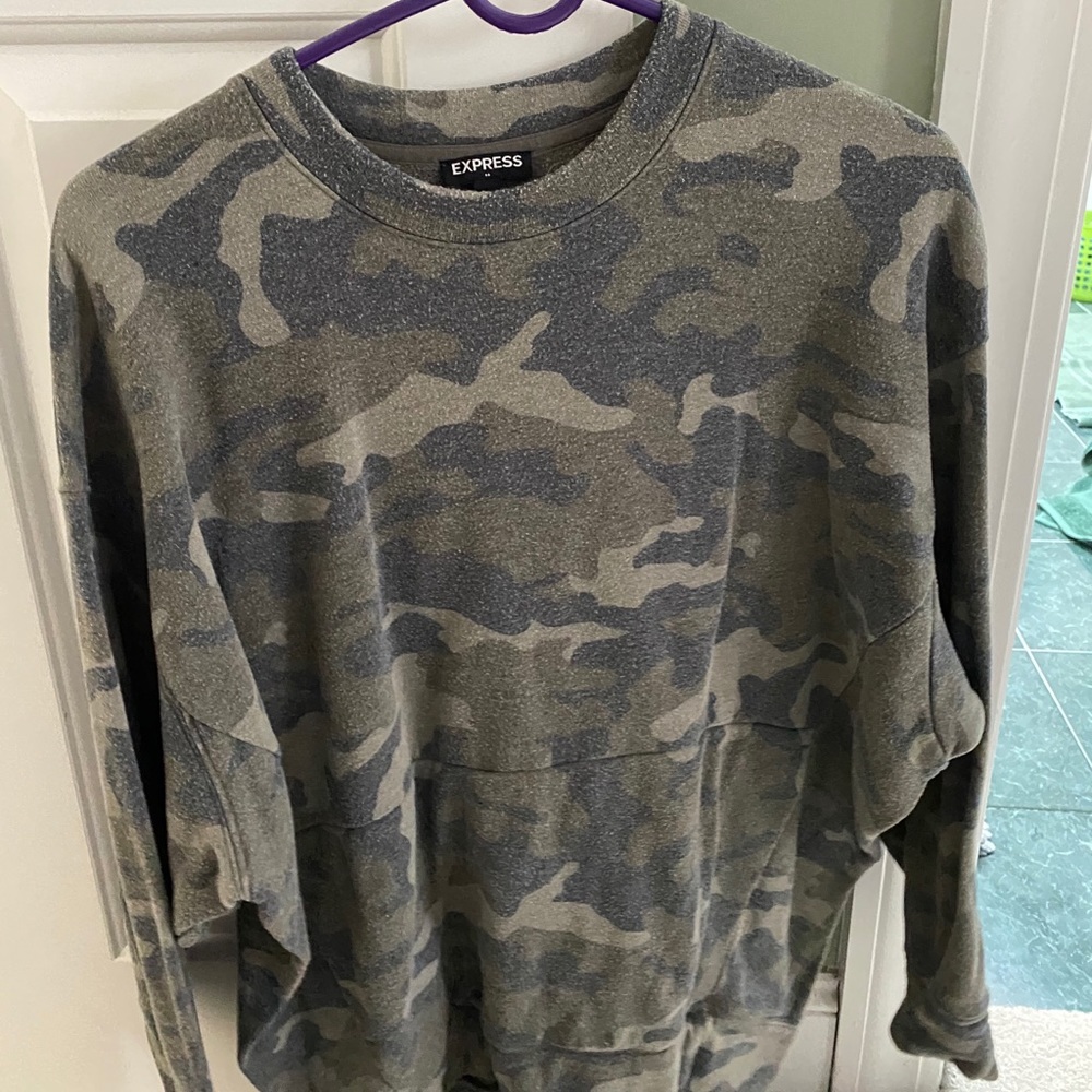 Express Camo Long Sleeve